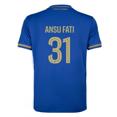 Moški Nogometni dresi AS Monaco Ansu Fati #31 Gostujoči 2025-26 Kratek Rokav Moški Nogometni dresi AS Monaco Ansu Fati #31 Gostujoči 2025-26 Kratek Rokav